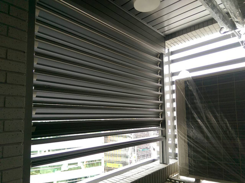 陽台主要遮雨、隱私、通風