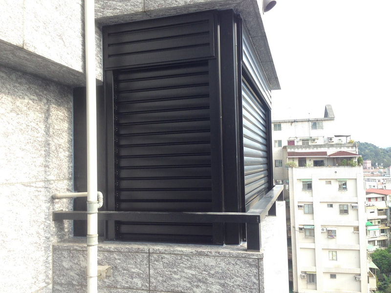 曬衣間室內外區隔