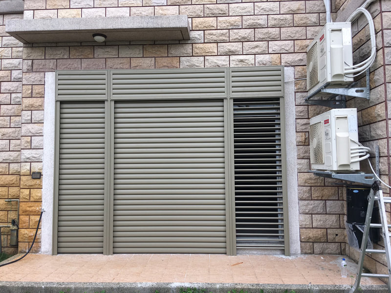 1F戶外 分3併各自動作出入